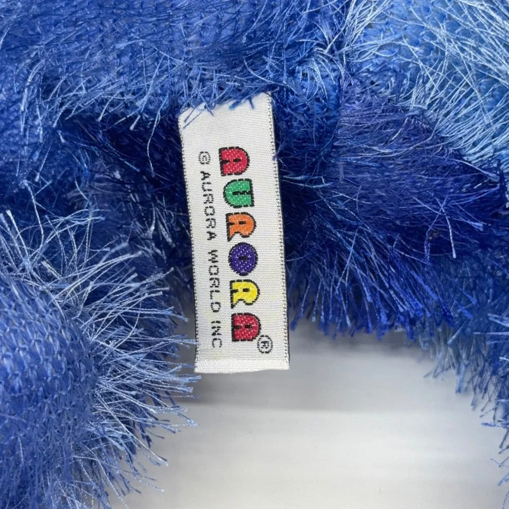 Aurora World Zonk Blue Shaggy Monster Plush Stuffed Animal 26038 Colorful‎ 11